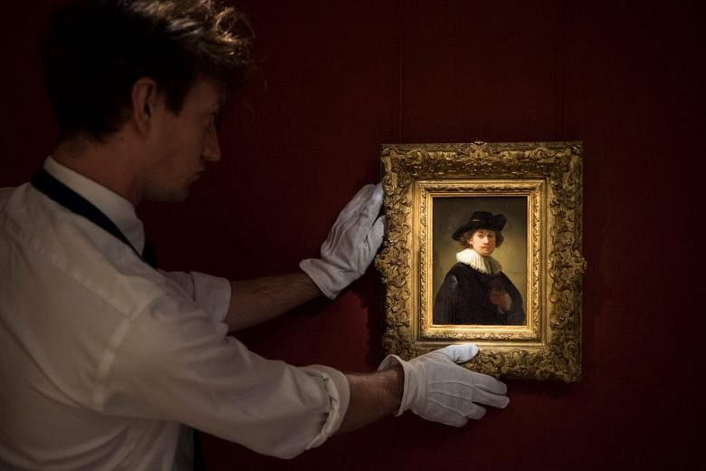 Rare Rembrandt dijual seharga $ 25 juta di lelang Inggris